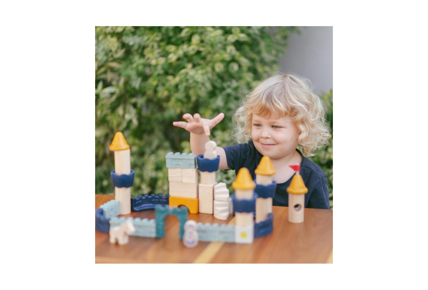 Детский конструктор PlanToys Castle Blocks — фото 2