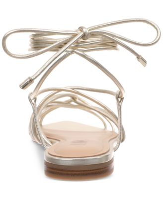 Women's Kharmaa Lace-up Flat Sandals, Exclusively at Macy's