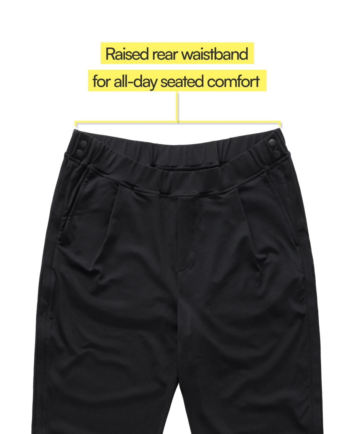 Shop Joe & Bella Men's Adaptive Side-zip Easy-dressing Pants In Black