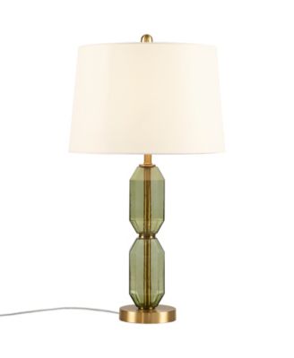 26.5" Zirconia Faceted Glass Table Lamp