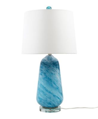 28" Aquaviva Confetti Glass Table Lamp