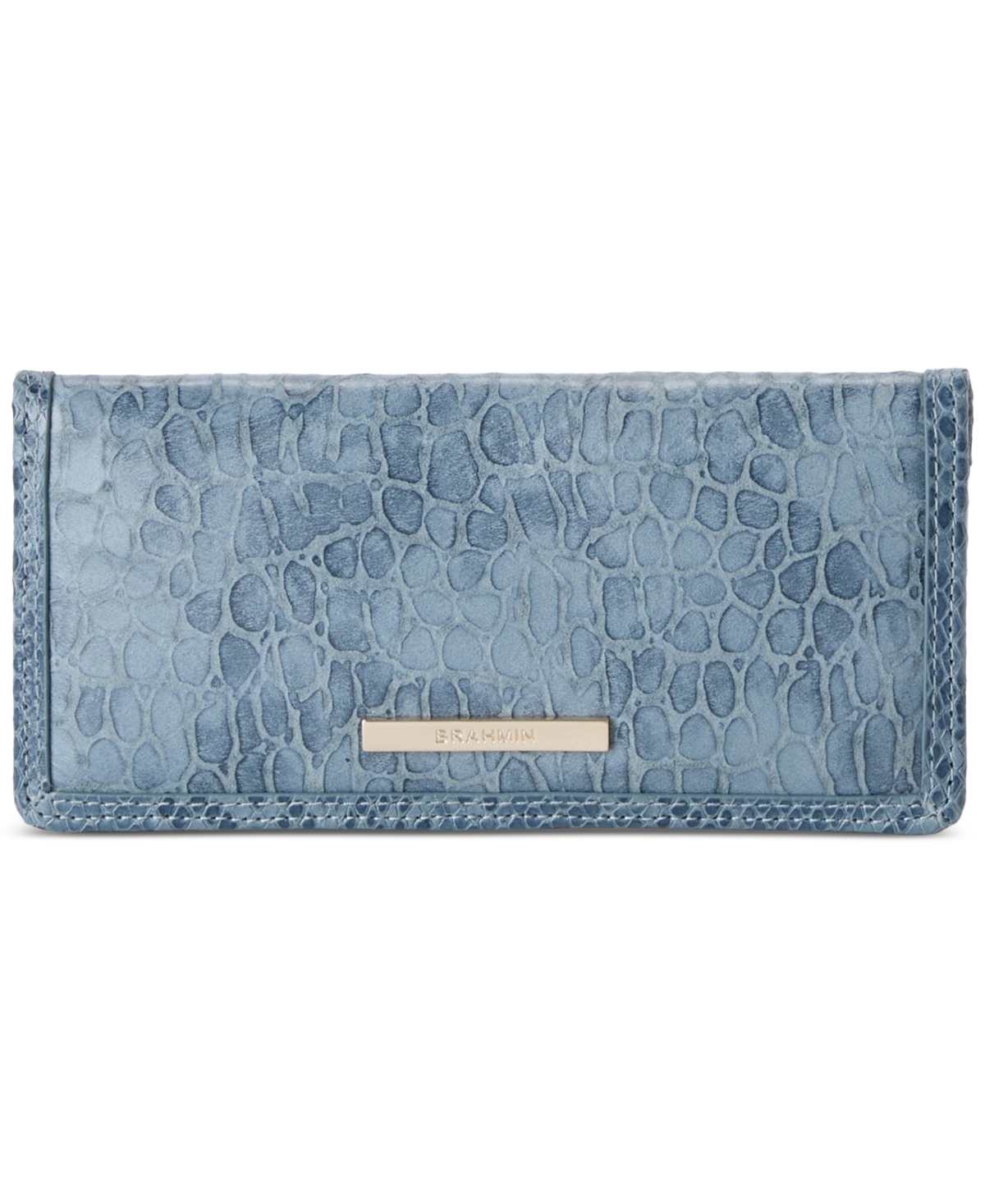 Ady Leather Wallet - Bellbottom Blue