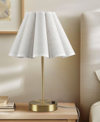 17.5" Chique Iron Accent Table Lamp