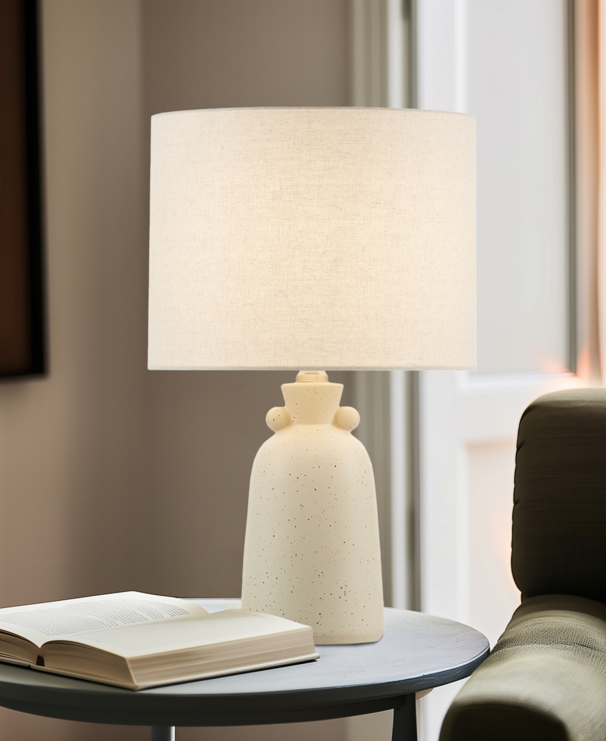 Ink+Ivy 16" Alarid Ceramic Accent Table Lamp