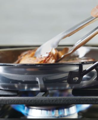 Stainless Steel 5-Ply Clad 10" Open Frypan