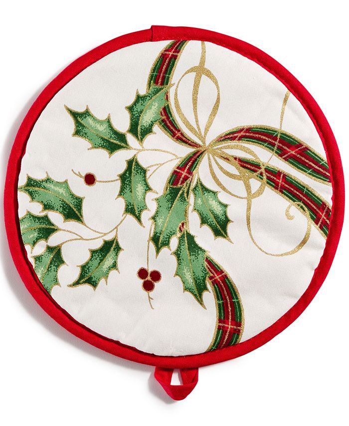 Lenox CLOSEOUT! Holiday Nouveau Potholder, Created for Macy's Macy's