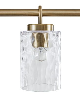 77.5" Curiana 5-light Linear Iron Chandelier