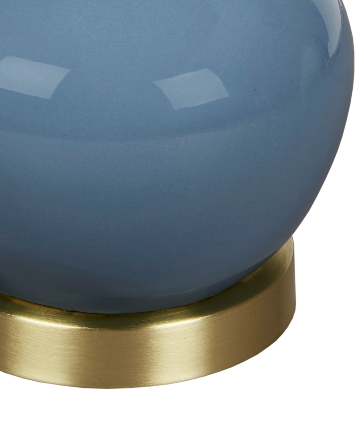 510 Design 26.25" Zazie Ceramic Genie Table Lamp In Blue