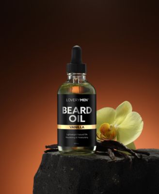 LoveryMen Nourishing Vanilla-Scented Beard Oil, 4 oz.