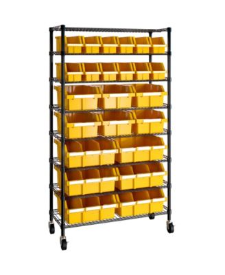 8-Tier 24 Bin Rack System