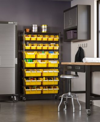 8-Tier 24 Bin Rack System