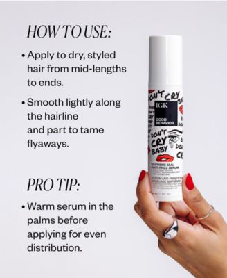 Good Behavior Supreme Seal Anti-Frizz Serum, 1.7 oz.