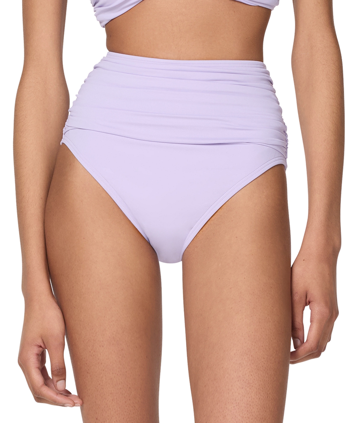 Kate Spade Women's Ruched High-waist Bikini Bottoms