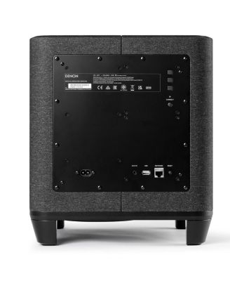 Home Sound Bar 550 with Dolby Atmos and HEOS Built-in and Denon Home Wireless 8" Subwoofer with HEOS