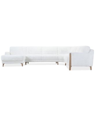 Briannie 4-Pc. Fabric Chaise Sectional, Exclusively at Macy's