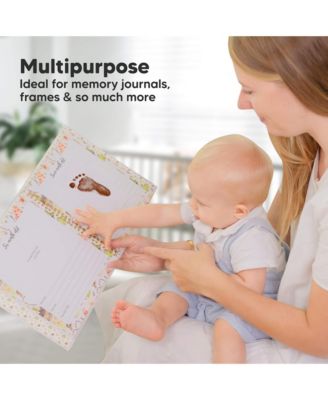 4pk Inkless Ink Pad for Baby Hand and Footprint Kit, Clean Touch Dog Paw, Dog Nose Print Kit, Baby & Pet Safe