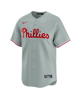 Men's Bryce Harper Gray Philadelphia Phillies Alternate Limited Player Jersey