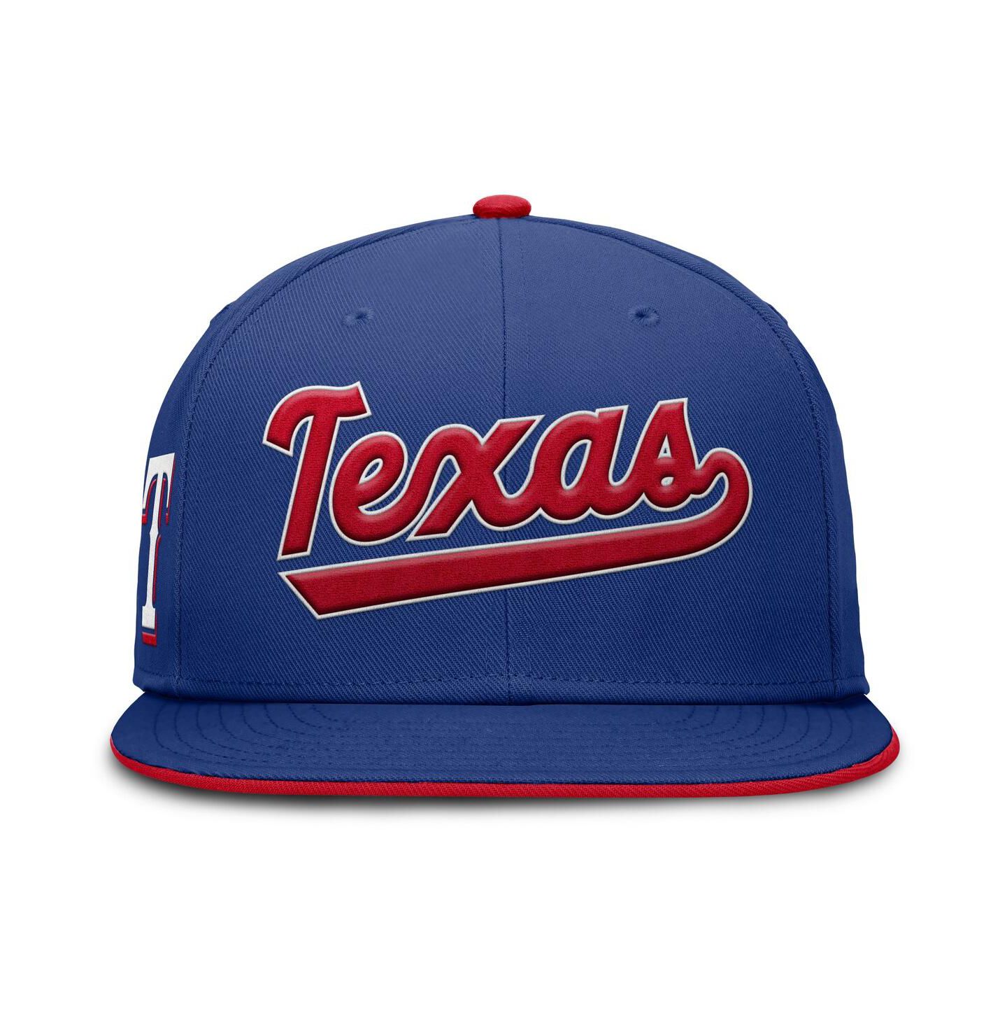 Мужская кепка Nike Royal Texas Rangers True Performance Fitted Hat — фото 4