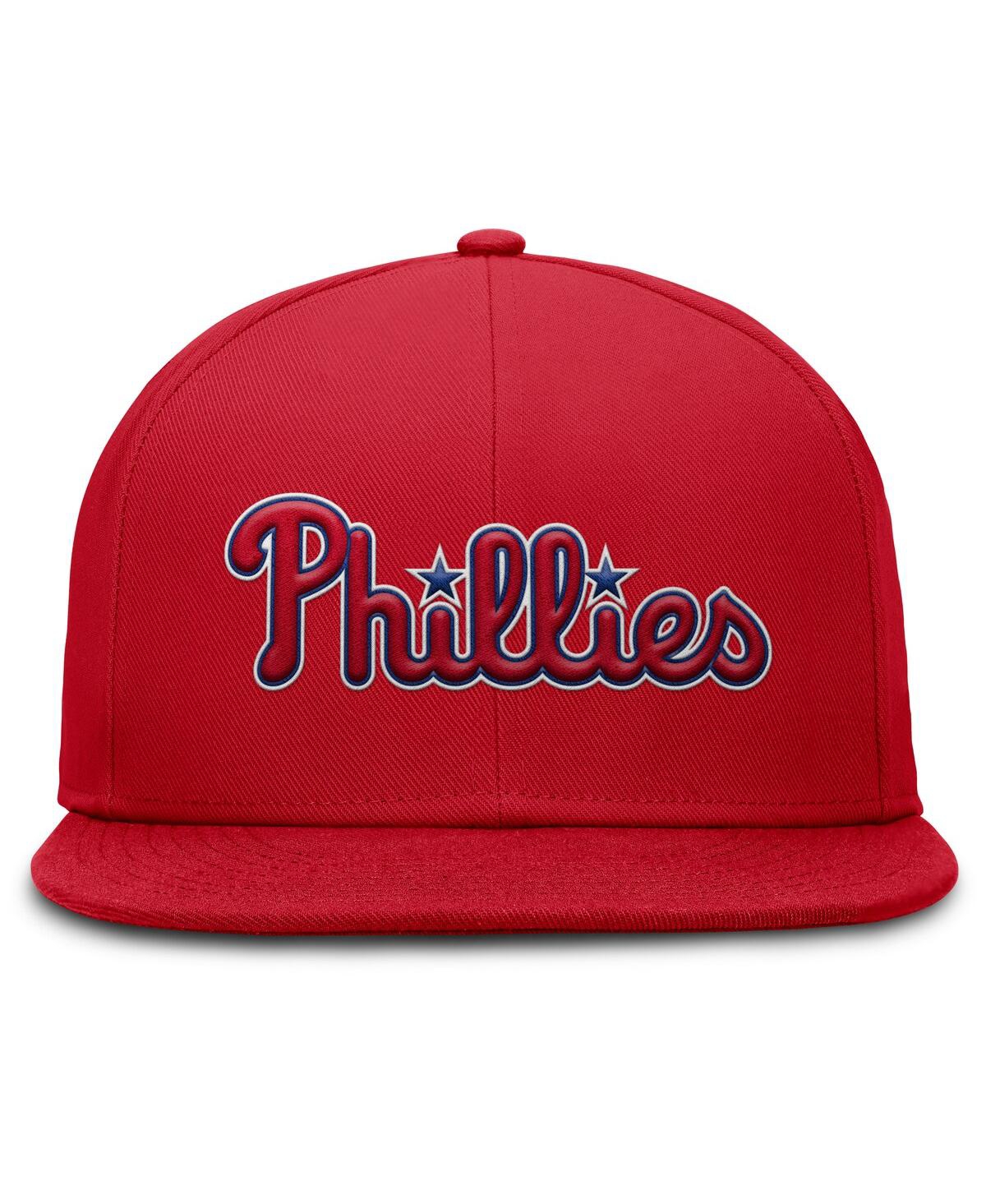 Nike Men's Red Philadelphia Phillies True Performance Fitted Hat