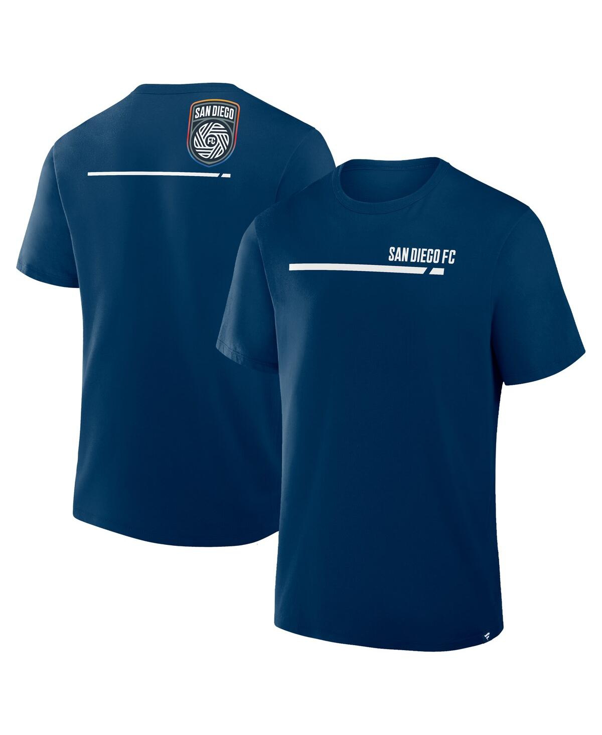 Fanatics Men's Navy San Diego Fc Corner Kick Legacy T-shirt In Navy