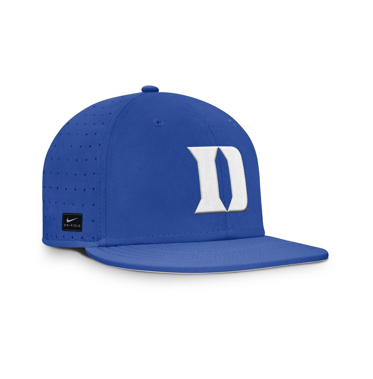 Мужская кепка Nike Royal Duke Blue Devils On-Field Dugout True Performance Fitted Hat — фото 3