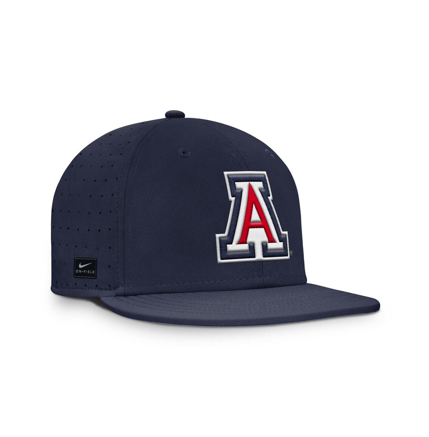 Мужская кепка Nike Navy Arizona Wildcats On-Field Dugout True Performance Fitted Hat — фото 4