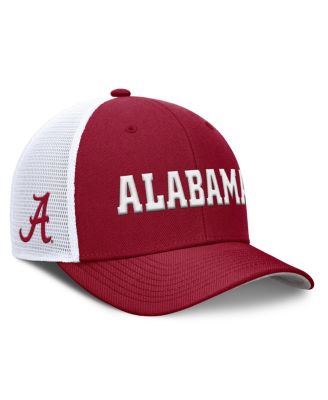 Nike - Men's Crimson Alabama Crimson Tide 2025 Dugout Coaches Rise Performance Trucker Adjustable Hat