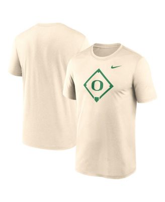 Nike - Men's Cream Oregon Ducks Legend Baseball Icon Performance T-Shirt