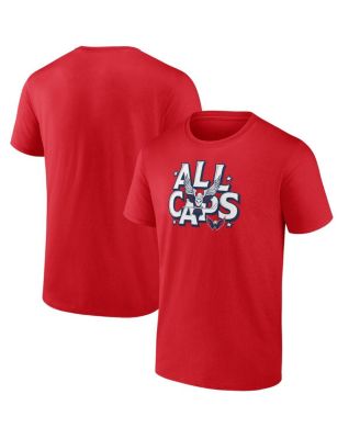 Fanatics - Men's Red Washington Capitals Local Domain T-Shirt