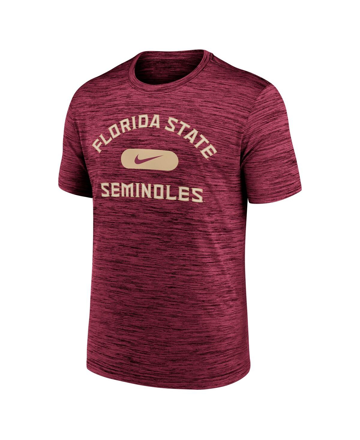 Nike Men's Garnet Florida State Seminoles Velocity Mascot Performance T-shirt In Burgundy
