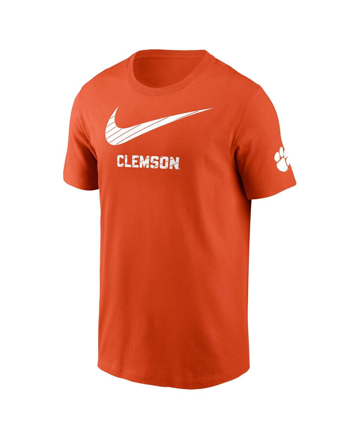 Nike Orange Clemson Tigers Campus Mascot T-shirt In Orange