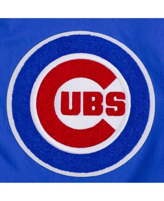 Men's Royal Chicago Cubs Area Code Twill Full-Zip Jacket