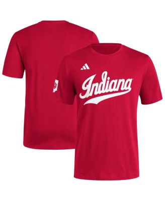 Men's Crimson Indiana Hoosiers Fresh Wordmark T-Shirt
