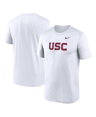 Nike - Men's White USC Trojans Primetime Legend Wordmark T-Shirt