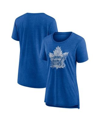 Fanatics - Women's Heather Blue Toronto Maple Leaves Special Edition 2.0 Modern T-Shirt