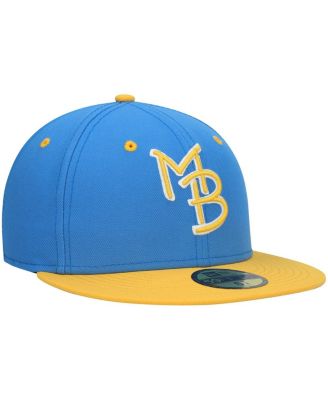 Men's Royal Myrtle Beach Pelicans Authentic Collection Team Alternate 59Fifty Fitted Hat