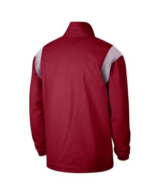 Men's Crimson Alabama Crimson Tide Woven Full-Zip Jacket