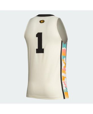 Men's #1 Khaki Grambling Tigers Honoring Black Excellence Basketball Jersey