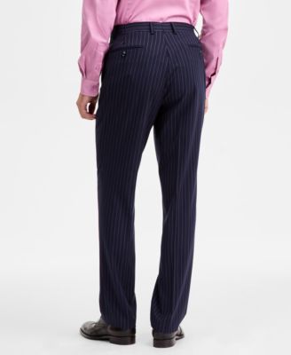 Men's Classic-Fit Pinstripe Suit Separate Pants