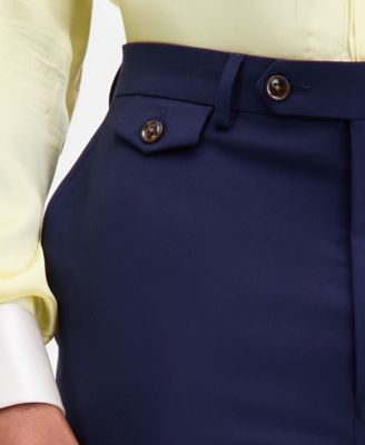 Men's Classic-Fit Solid Suit Separate Pants