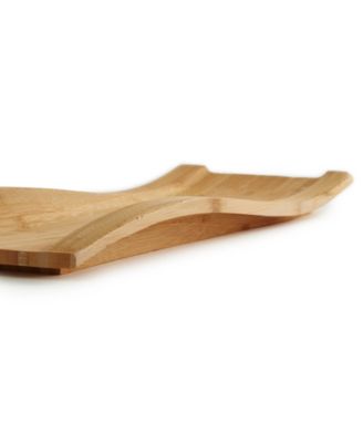 Bamboo 16" Wavy Serving Tray