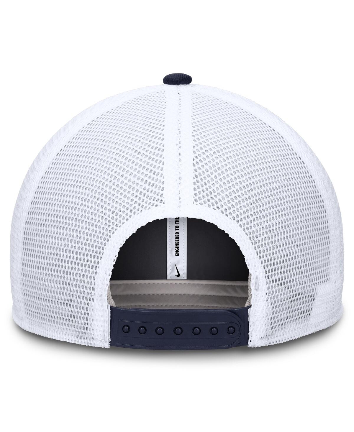 Nike Men's Navy Penn State Nittany Lions Rise Performance Adjustable Trucker Hat In Navy