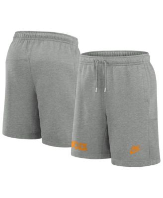 Nike - Men's Heather Gray Tennessee Volunteers Legacy Fleece Essential Shorts