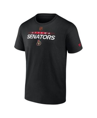 Men's Black Ottawa Senators Special Edition 2.0 Authentic Pro T-Shirt