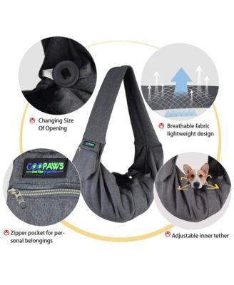 Comfy Pet Sling: Grey