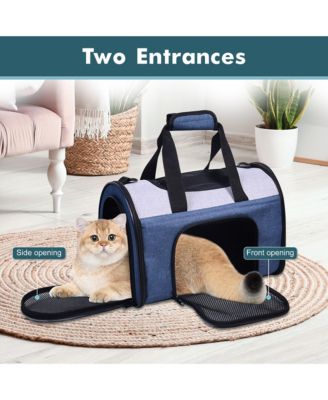 Sport Airline Pet Carrier: 16" - Dark Blue