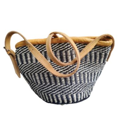 Small Balance Handcrafted Sisal Straw Crossbody Bag