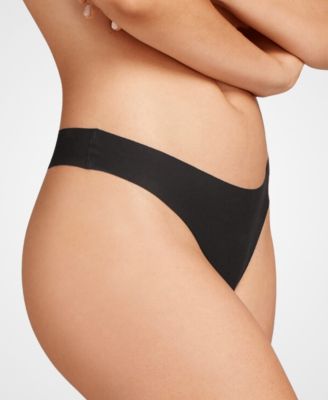 Women's Laser-cut Second-skin Stretch No-Show Bikini