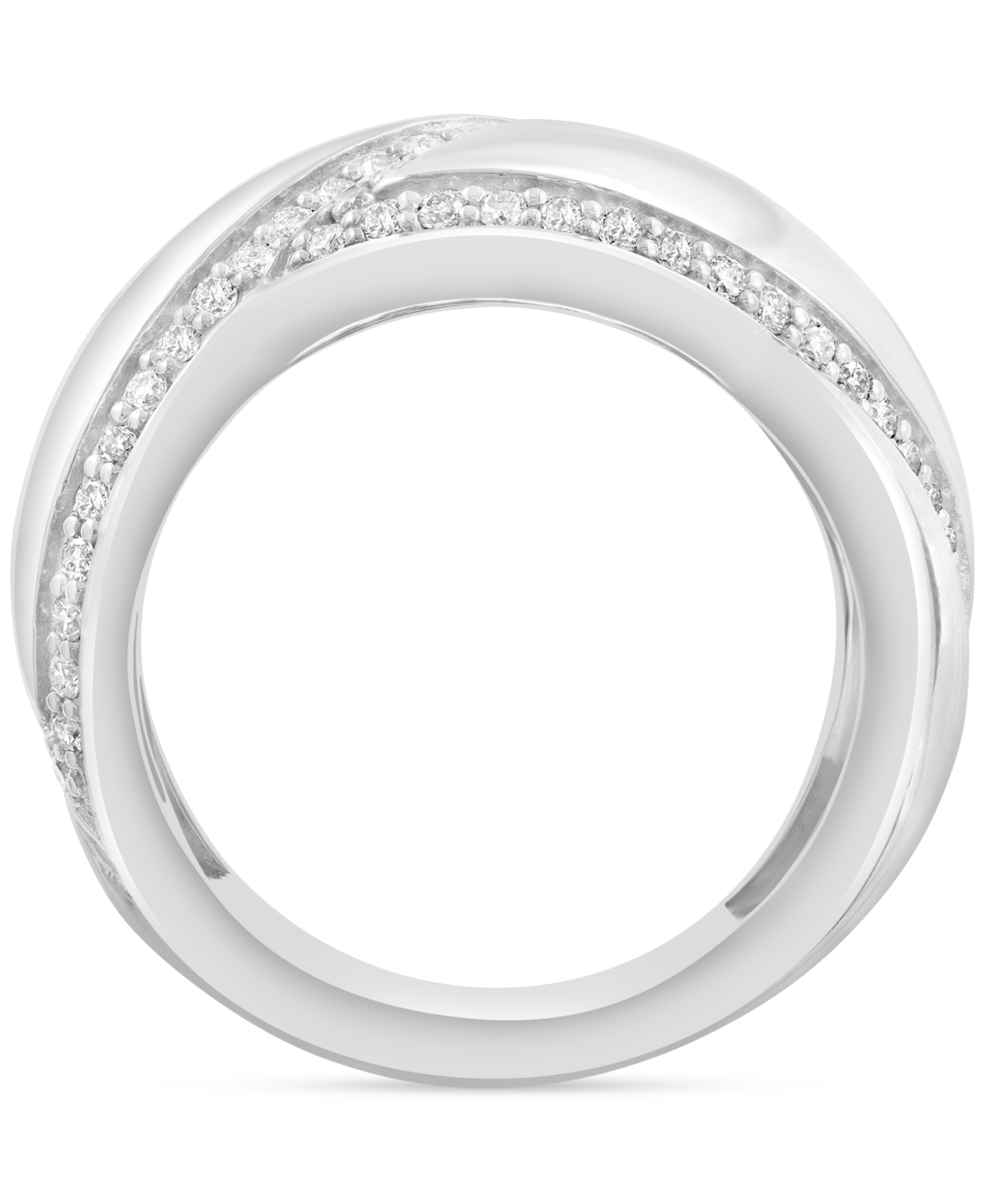 Effy Diamond Statement Ring (1/2 ct. t.w.) in Sterling Silver