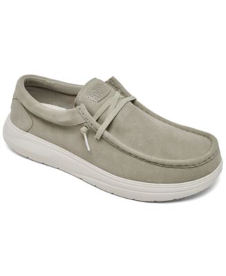 Hey Dude - Men's Wally Comf Suede Casual Sneakers from Finish Line